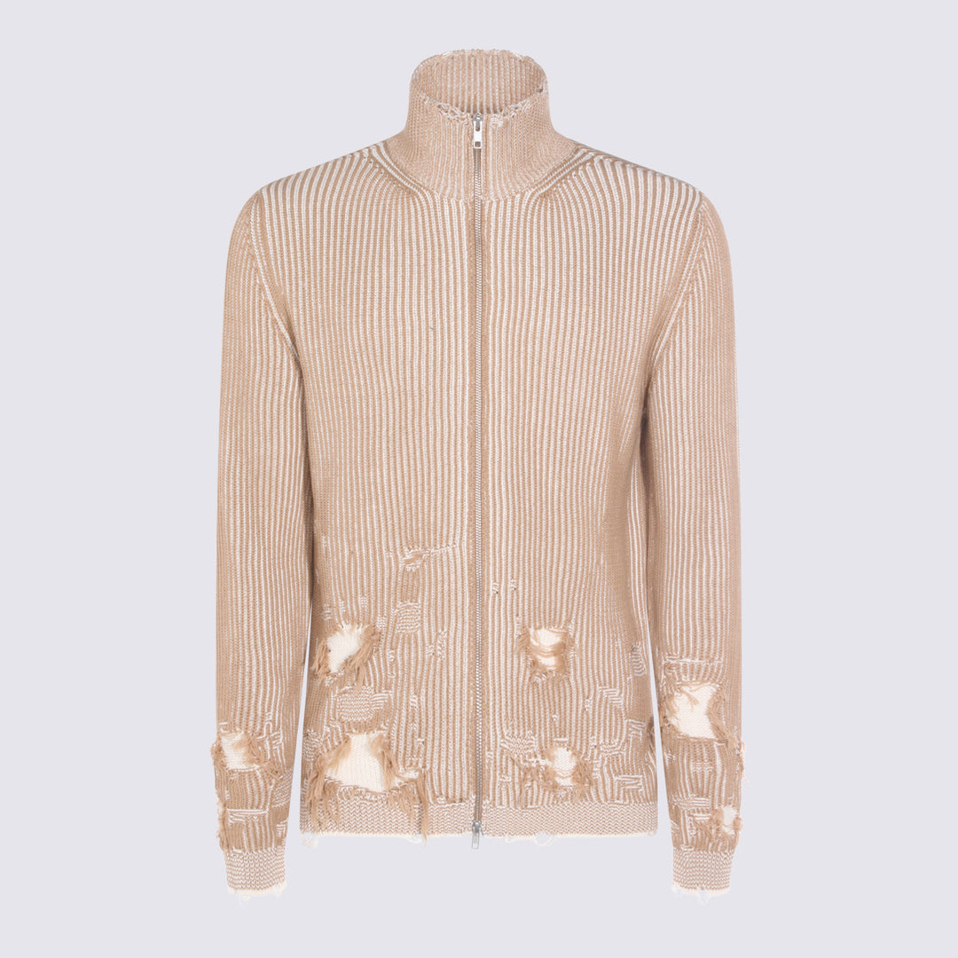 Mm6 Maison Margiela Sweaters - CAMEL-CHALK | fe4aa7408561e890845085db1eb764376a2df1ed