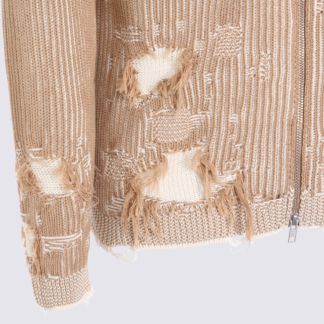 Mm6 Maison Margiela Sweaters - CAMEL-CHALK | 75d143dac17aad90423ff511441d72ccf9f2283a