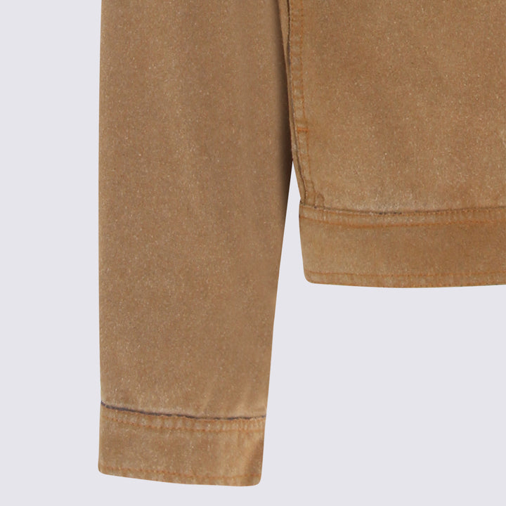 Mm6 Maison Margiela Jackets - SAND | 85490b1215fab97dd0e72f762caf6b46526aaa41