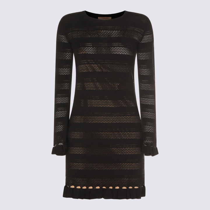 Twin-Set Dresses - Blacks and greys | f7d634424cc179b7e8feaa92b51edd9c3e6836cc