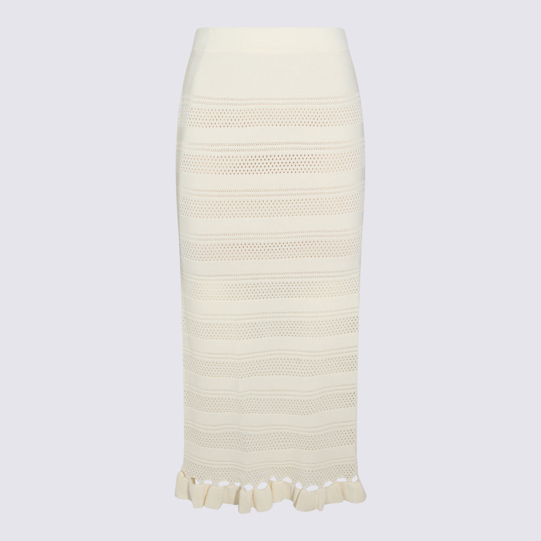 Twin-Set Skirts - MADRE PERLA | e18b065543526746dcc3ed3116920f739f6bac53