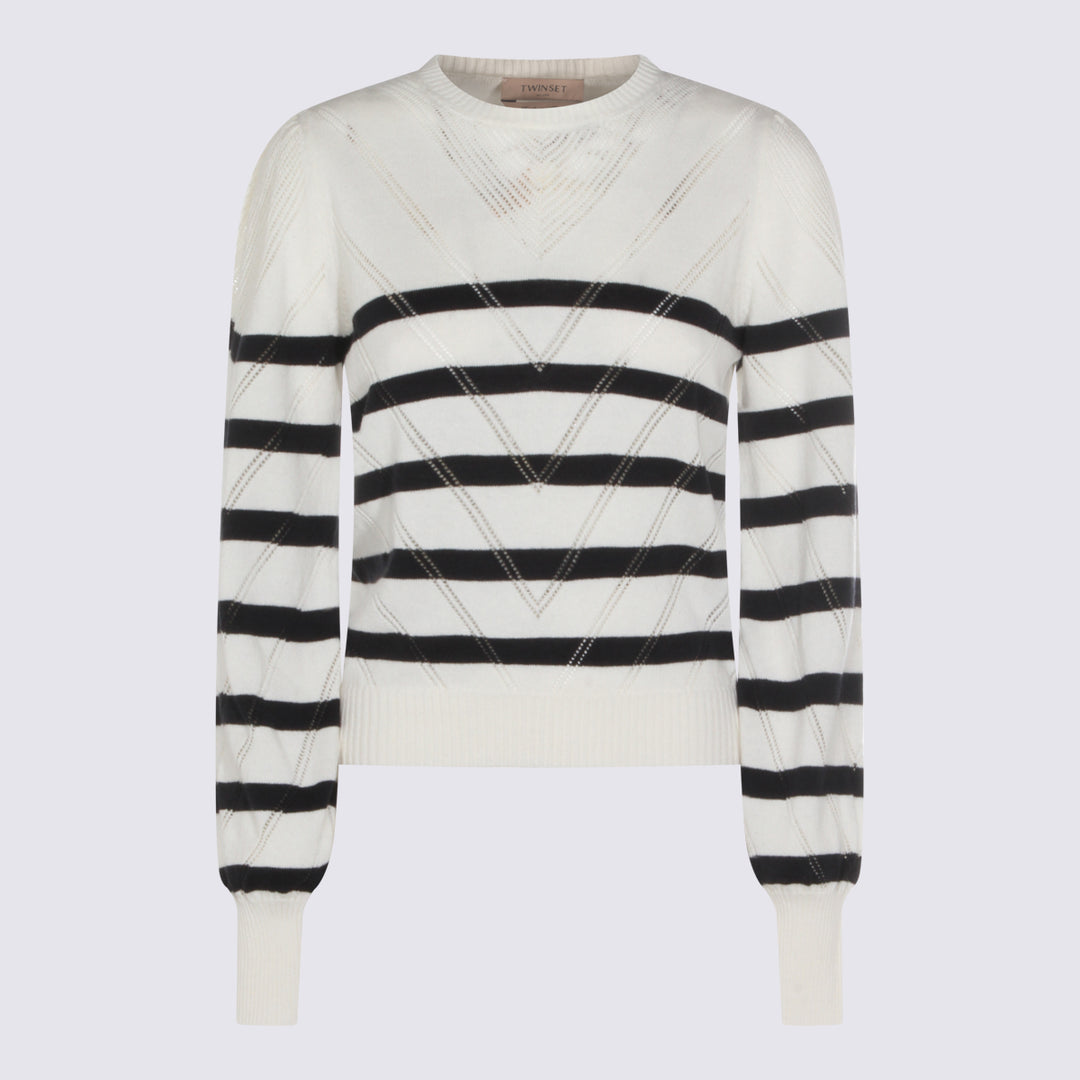 Twin-Set Sweaters - RIGA NEVE/BLUE | 4f113fc19af71478549bc72e46a005a595578728