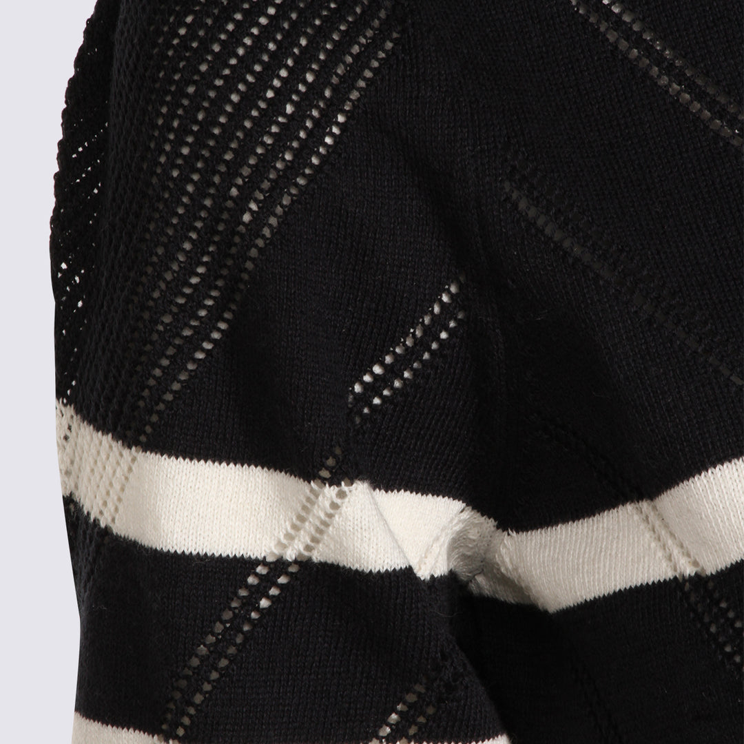 Twin-Set Sweaters - RIGA BLUE/NEVE | b18dc905e1f56b61d41264d766f9ebc5126c2dec