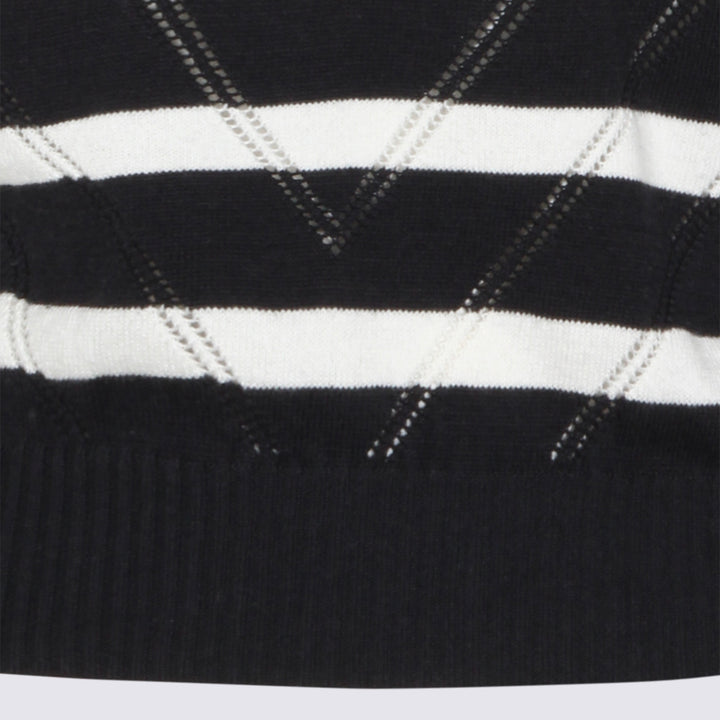 Twin-Set Sweaters - RIGA BLUE/NEVE | 2eeb90f0010c1d6c0233fa5f13c66b072c0d662a