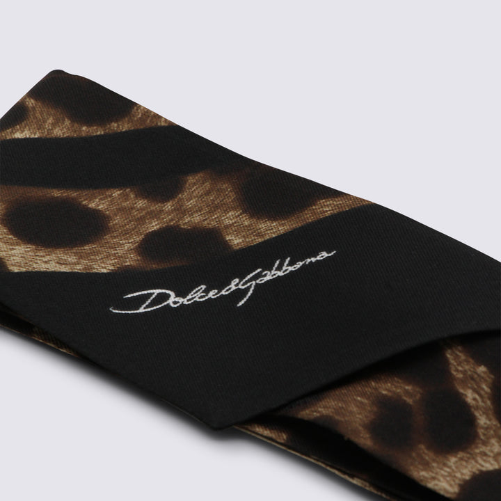 Dolce & Gabbana Scarfs - Brown | d96691a3398bd7ccb48e43fb4561c340a3cce723