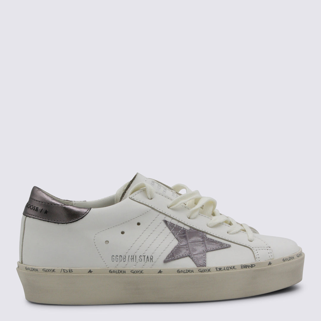 Golden Goose Sneakers - WHITE/GREY LILAC | 70b697b5bcfdf2e24141d9ce85324e7fbeb87ccf