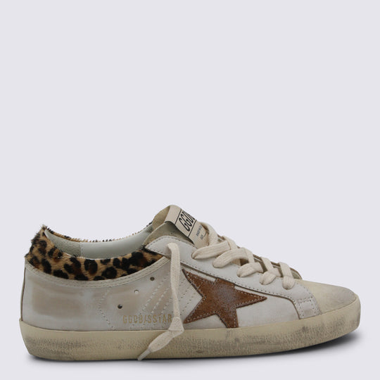 Sneakers Beige/Seedpearl Brown Leo