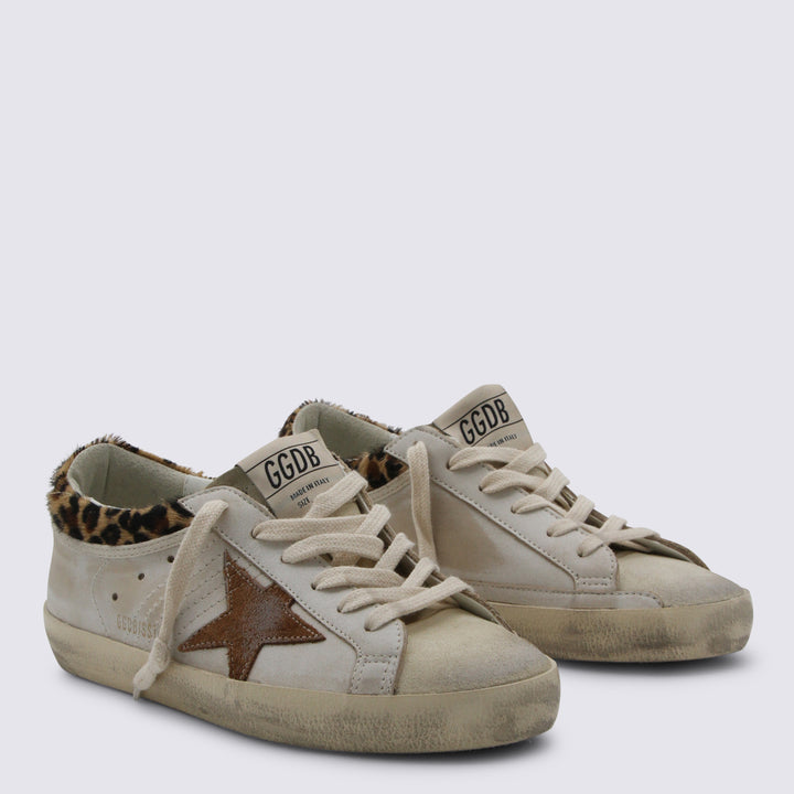 Golden Goose Sneakers - BEIGE/SEEDPEARL BROWN LEO | 7705dfdc13a241011bbac63843bf8110d25f5962