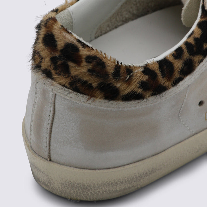 Golden Goose Sneakers - BEIGE/SEEDPEARL BROWN LEO | 9047c8fc67eab80b2f6fa4cfed9b910cf722df45