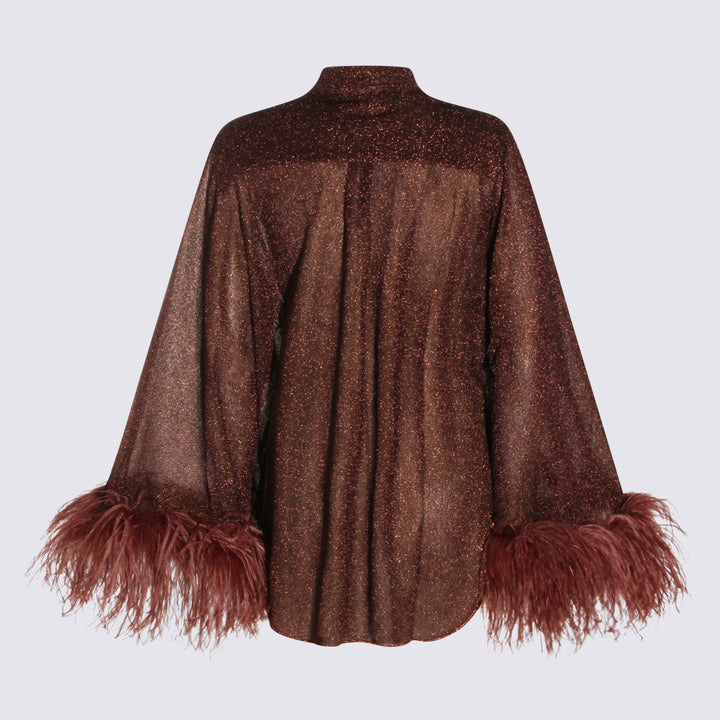 Oseree Shirts - Brown | 6dcea183c59a2ccff7b26fd89313f19e547eb7a8