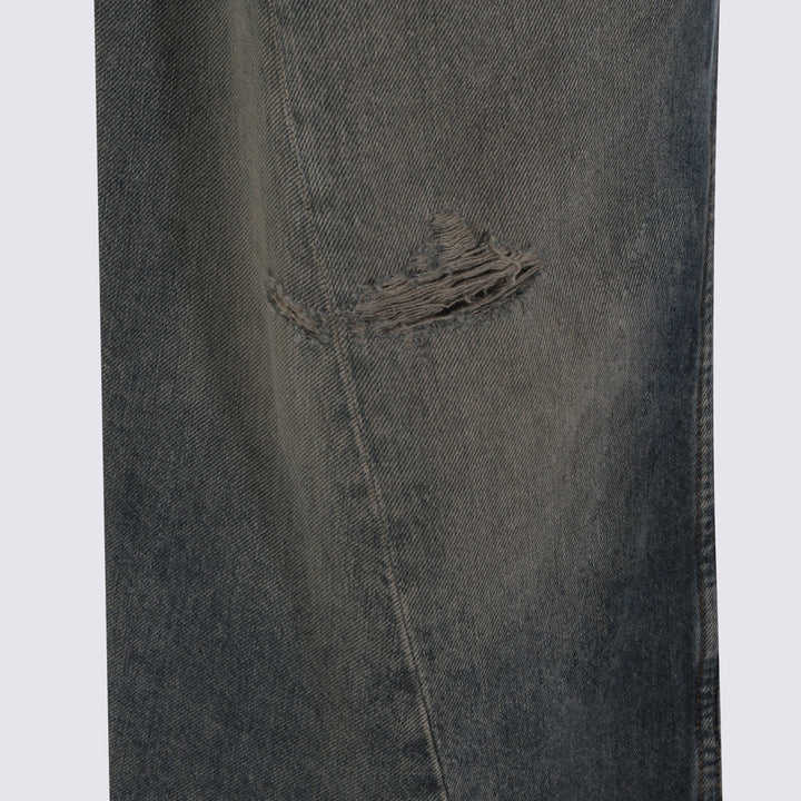 Mm6 Maison Margiela Jeans - GREY BLUE | e289503a26ec0aa5e569434a4715cd75cef1630e
