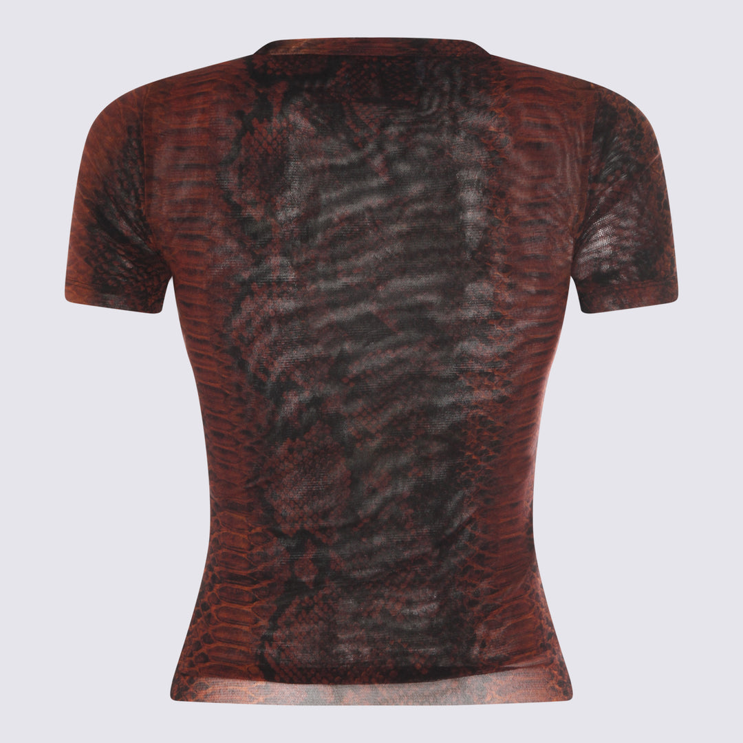 Jean Paul Gaultier T-shirts and Polos - BROWN/BLACK | 88822d2deb8d8f993c0da56e8a6bfb1d2b0da987