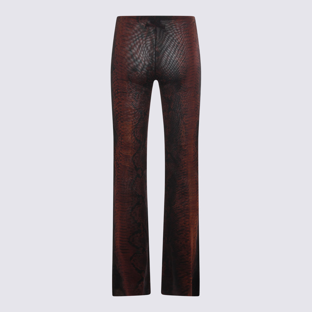 Jean Paul Gaultier Trousers - BROWN/BLACK | 9516bebe0ef24717dcc2bf843b55a520a8a2ec39
