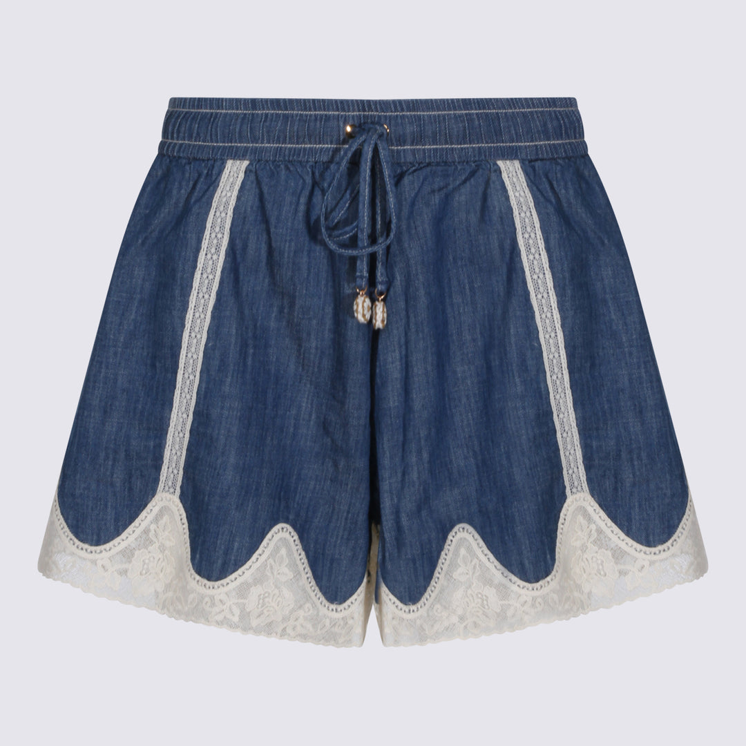Zimmermann Shorts - RAILWAY BLUE | 220249df6da7d287845c64a07b4869c71a7ee2ce