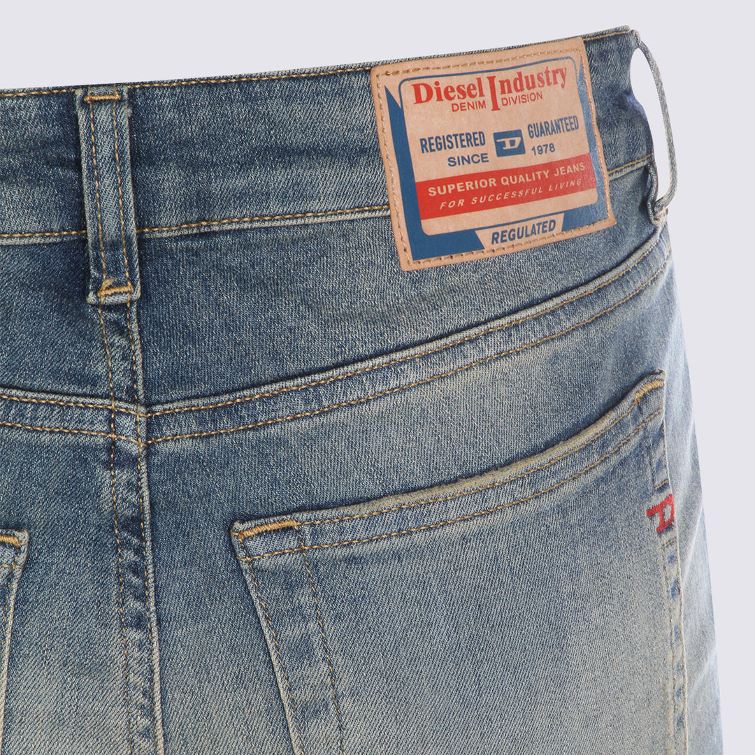 Diesel Jeans - Blue and green | 95f1fff20018d599dc05ee550fc17353f5403d3d