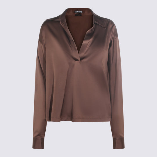 T-Shirts And Polos Brown