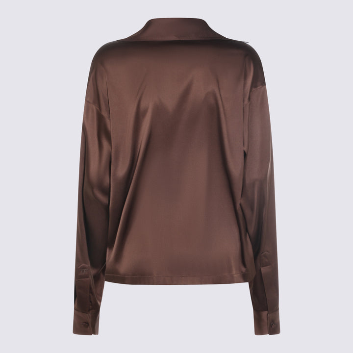 Tom Ford T-shirts and Polos - Brown | 03944a8e699170aca0a1608d3b4c3f50c2dc4085