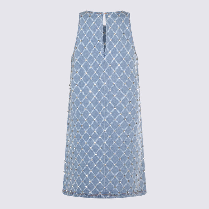 Pinko Dresses - Blue and green | be27ad4863bc783a216263bd43f6630156e4f660