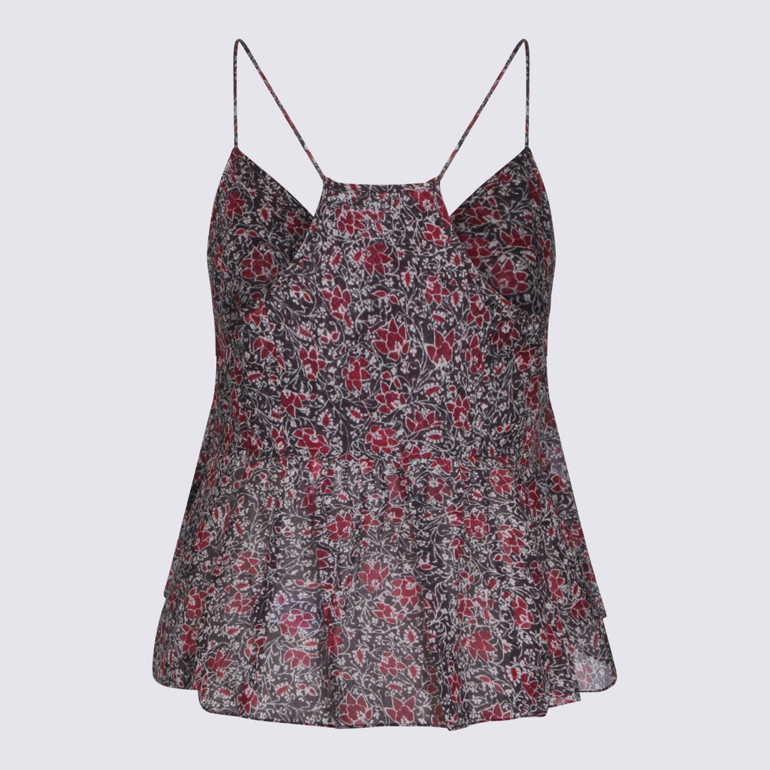 Marant Etoile Top - CRUSHED BERRY | cd41347338e971635a4afaaca72e33cf0ec32561