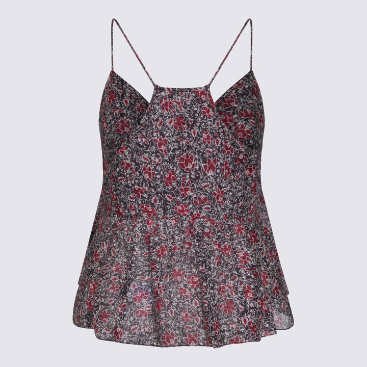 Marant Etoile Top - CRUSHED BERRY | cd41347338e971635a4afaaca72e33cf0ec32561