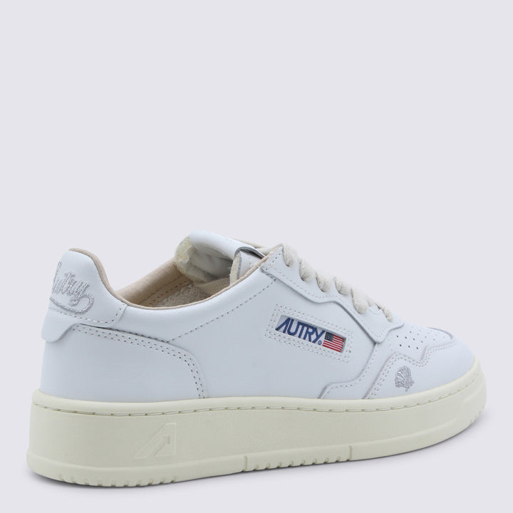 Autry Sneakers - LEA/SHELL WHT/SILV | 820103a07a70759aefba78309a8932e0dbdbbb7e