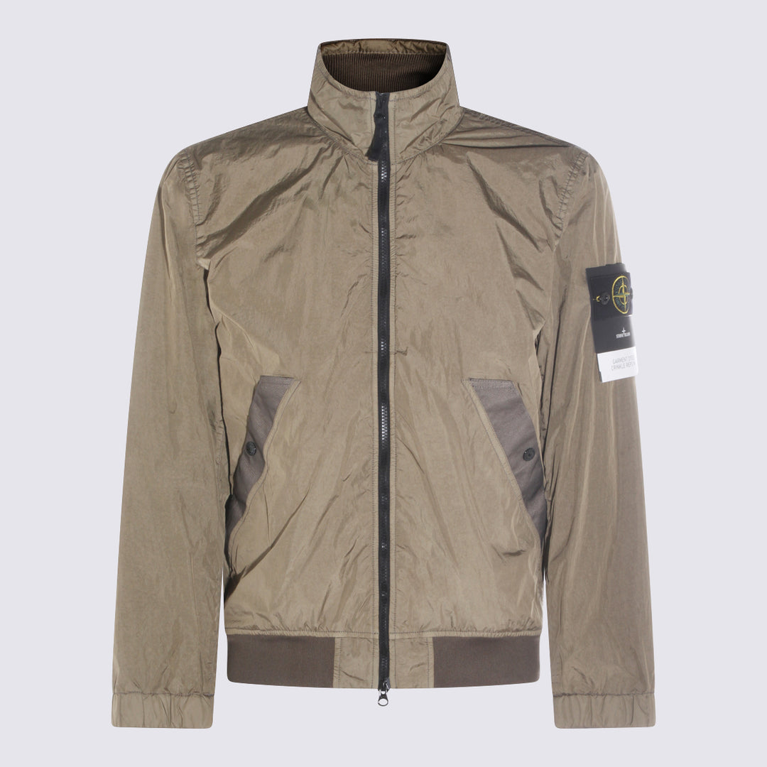 Stone Island Jackets - MILITARY GREEN | 4985769f241cf088c17ef0ee42c00b42c21f8bc4