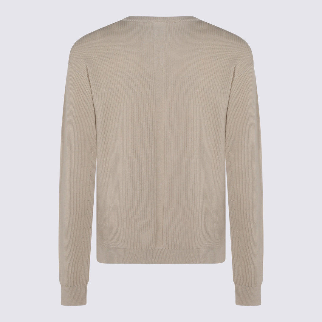 Rick Owens Sweaters - SAND | cb384f2c0cf26ce75048b9b8c75071cfee1d66de