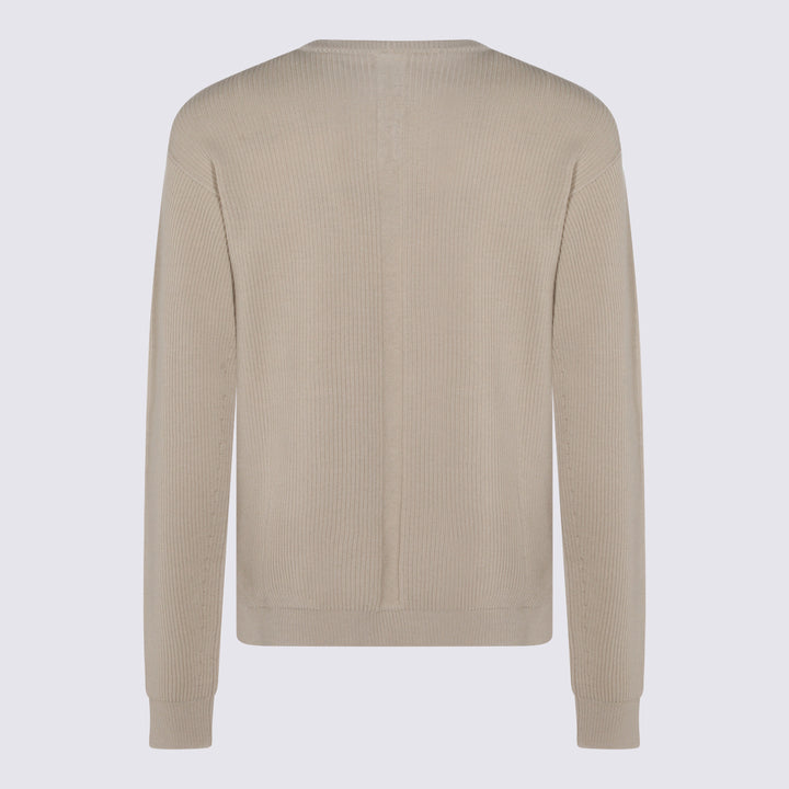 Rick Owens Sweaters - SAND | cb384f2c0cf26ce75048b9b8c75071cfee1d66de