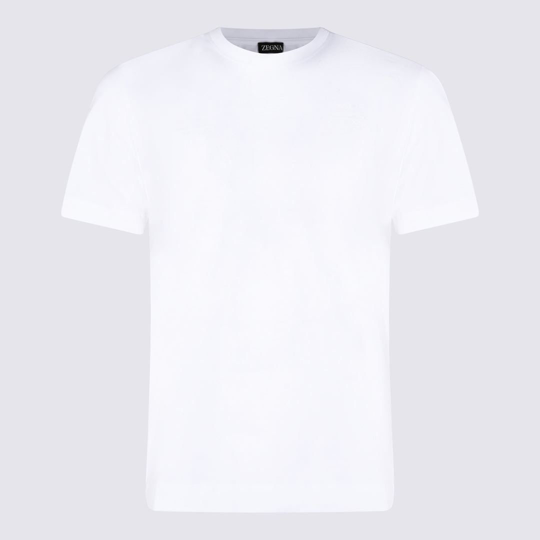 Zegna T-shirts and Polos - White | b87fe57e4a6c508052052ea0d245211f592d1dc4