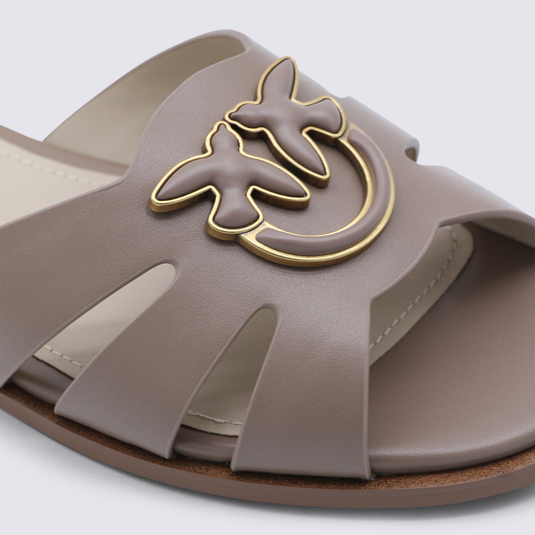 Pinko Flat shoes - Brown | 8ac08e200792064cc4ba28a0f407885b9182e007