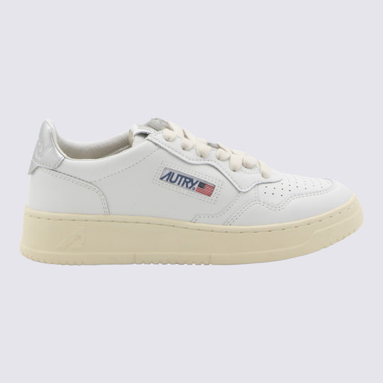 Sneakers Leat/Leat Wht/Silver
