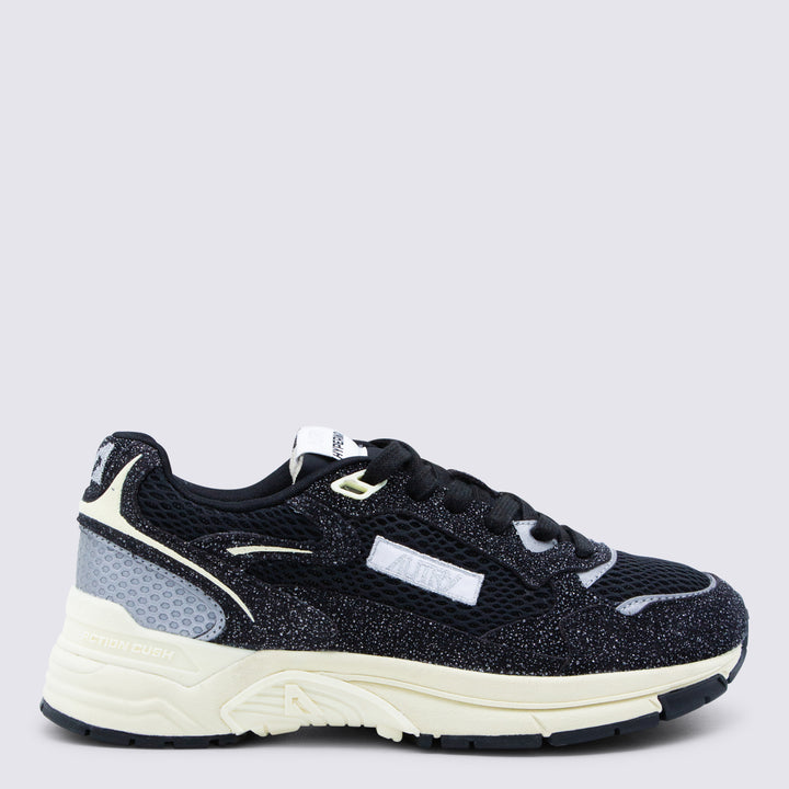 Autry Sneakers - MESH/SUEGLIT BLACK/SILV | aec2a25405d030ea902edec6d2fdab4b4ca300d3