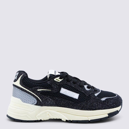 Sneakers Mesh/Sueglit Black/Silv