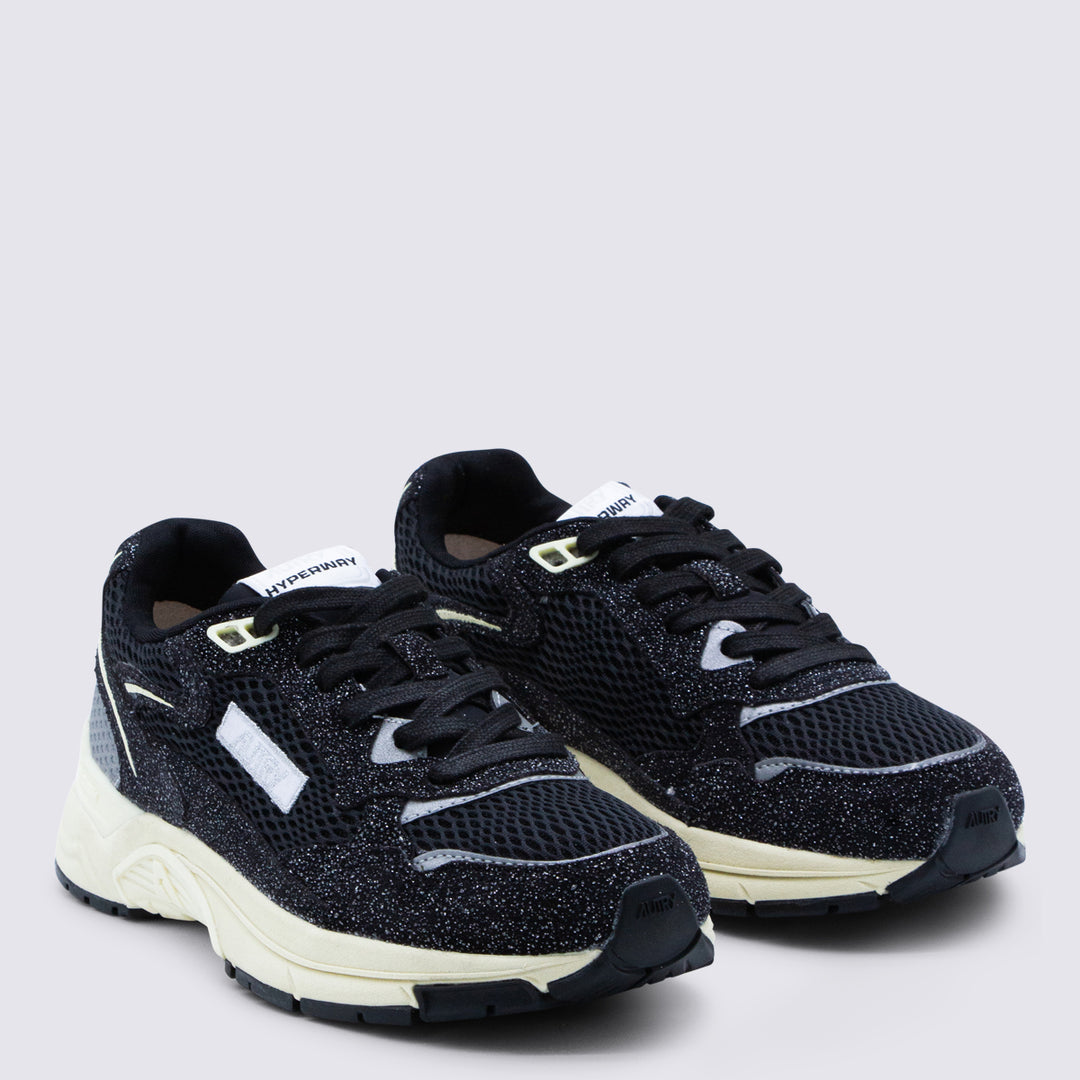 Autry Sneakers - MESH/SUEGLIT BLACK/SILV | 66e5f9ebd5824068e6ec95677f008235adc830a1