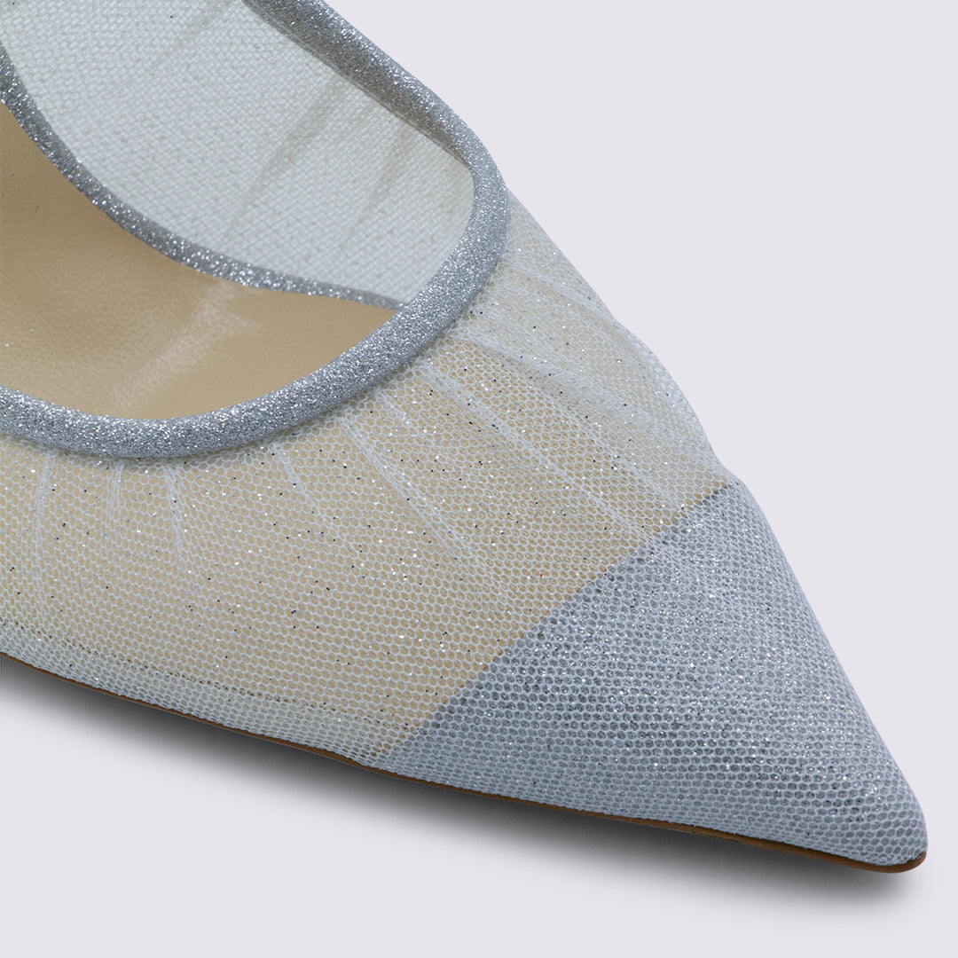 Jimmy Choo With Heel - IVORY/SILVER | ab07c6a9d6a0ee5fc15b41c602904df5d52a4e2f