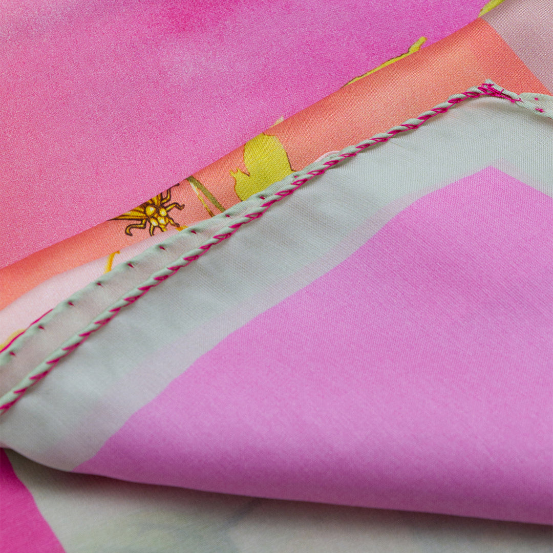 Roberto Cavalli Scarfs - GREEN/FUCHSIA | 9e617c70ba35b912c297662f75a6ea95d539cef1