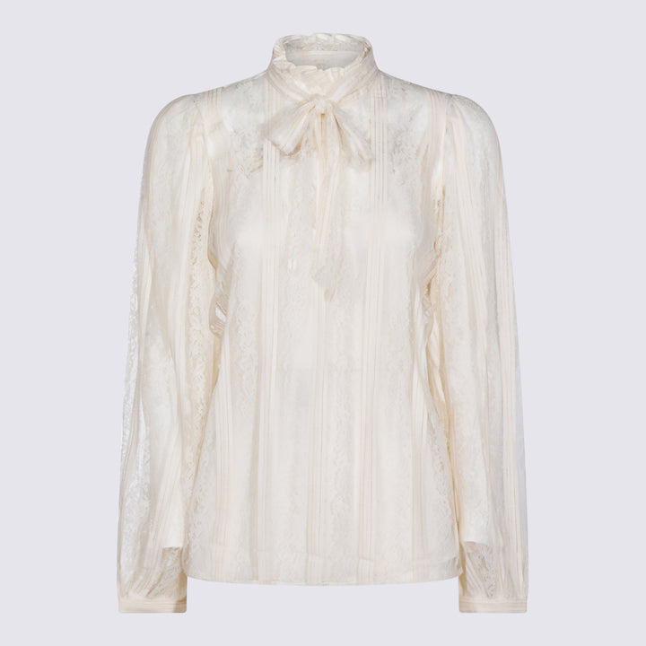 Twin-Set Shirts - MADRE PERLA | 149507eef2eb906648dedba25b90b314a57b9f04