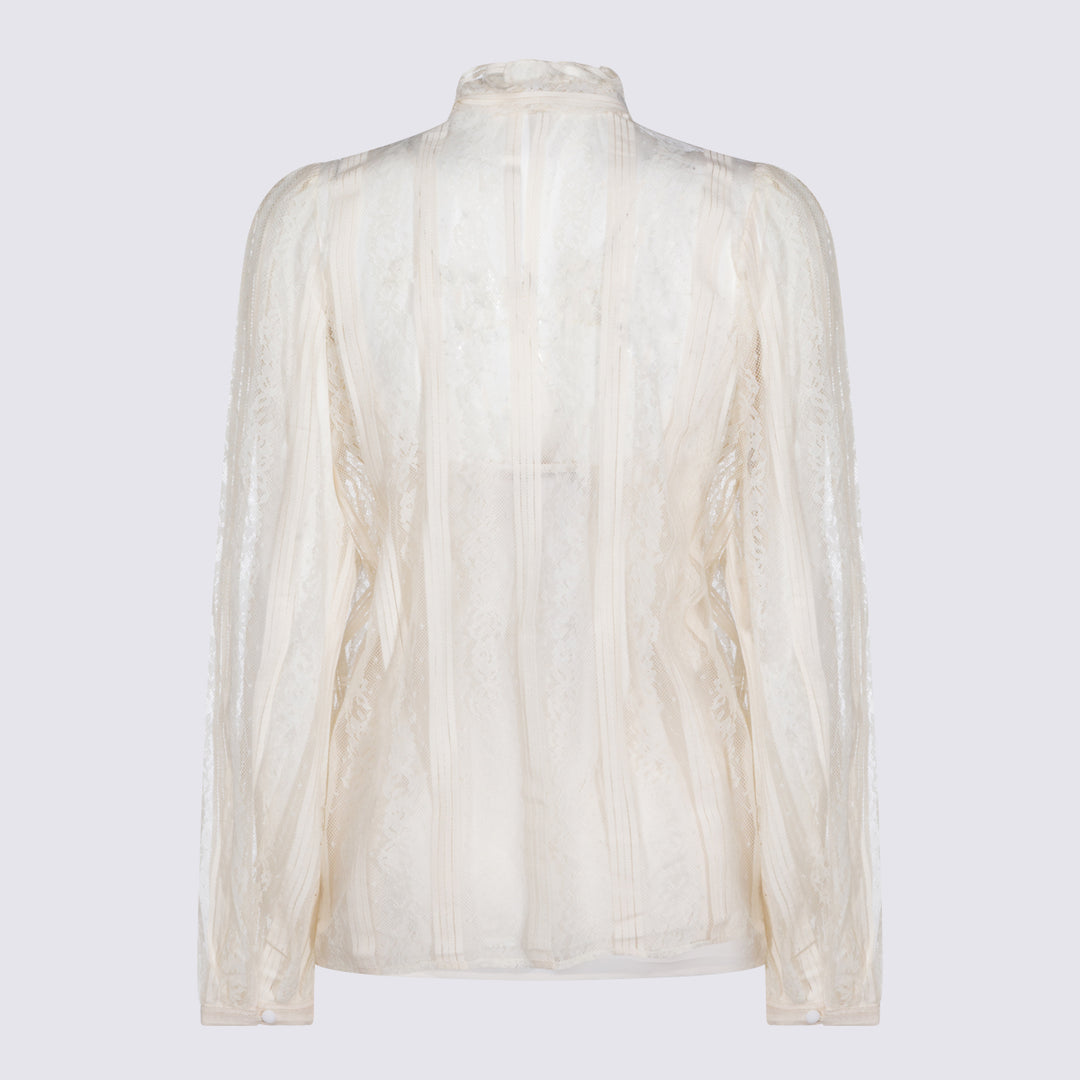 Twin-Set Shirts - MADRE PERLA | b250e90acccbdbc49fcc3e3ca9878907768f2334