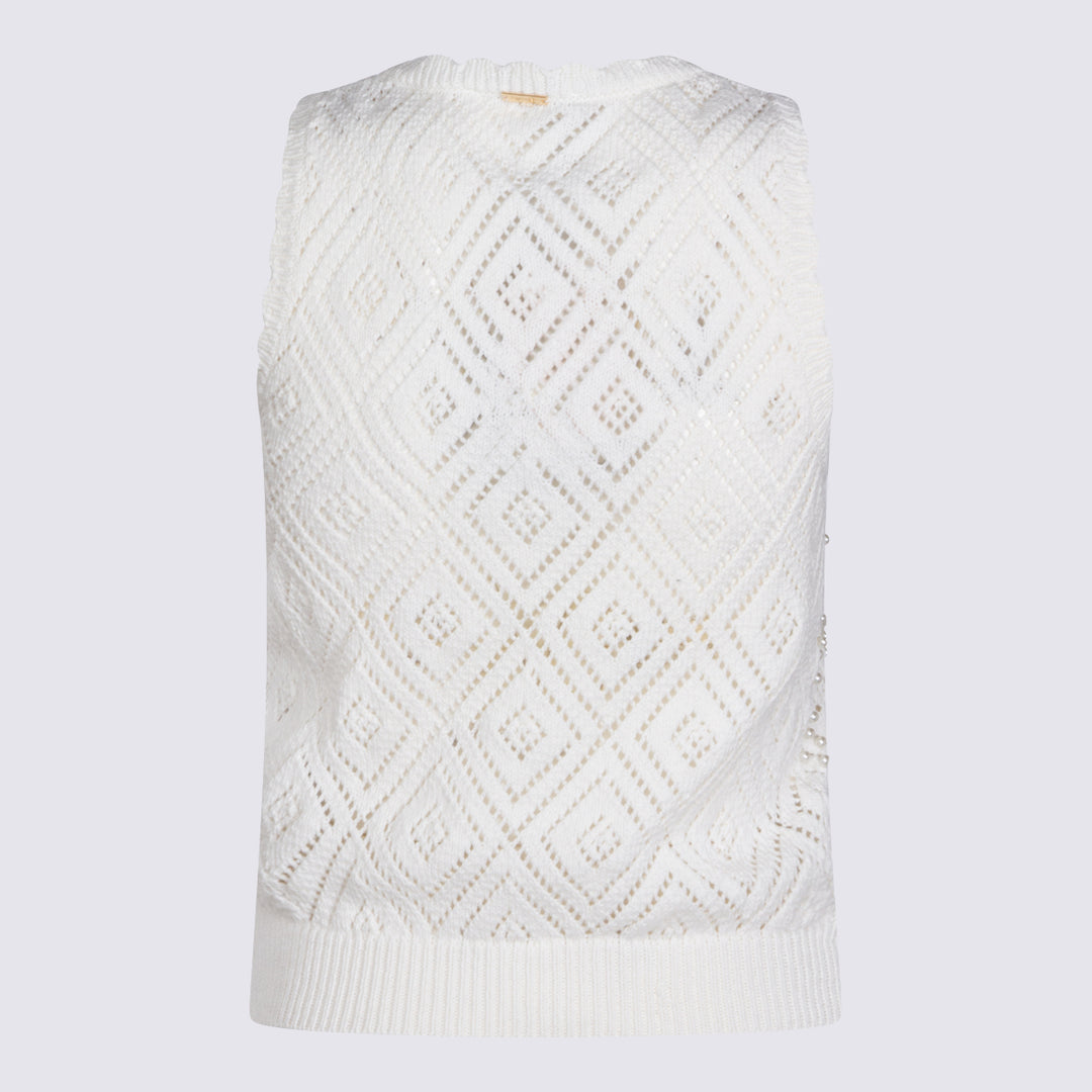 Twin-Set Top - MADRE PERLA | fe0c9b300de3d8fcd8bf5fcbf7274304b11d97d6