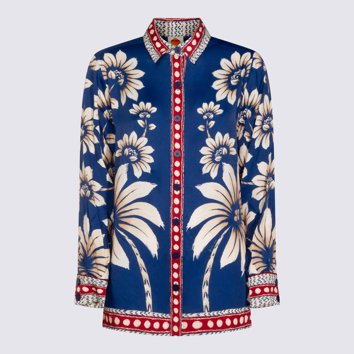 Farm Rio Shirts - LUNA BLUE | 9c7311fe3cc1c7211058c0ab477e9d186b6a50f2