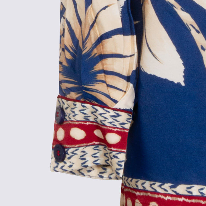 Farm Rio Shirts - LUNA BLUE | b7211186746168d45f4439a4e9d3ee9d2c4f0201