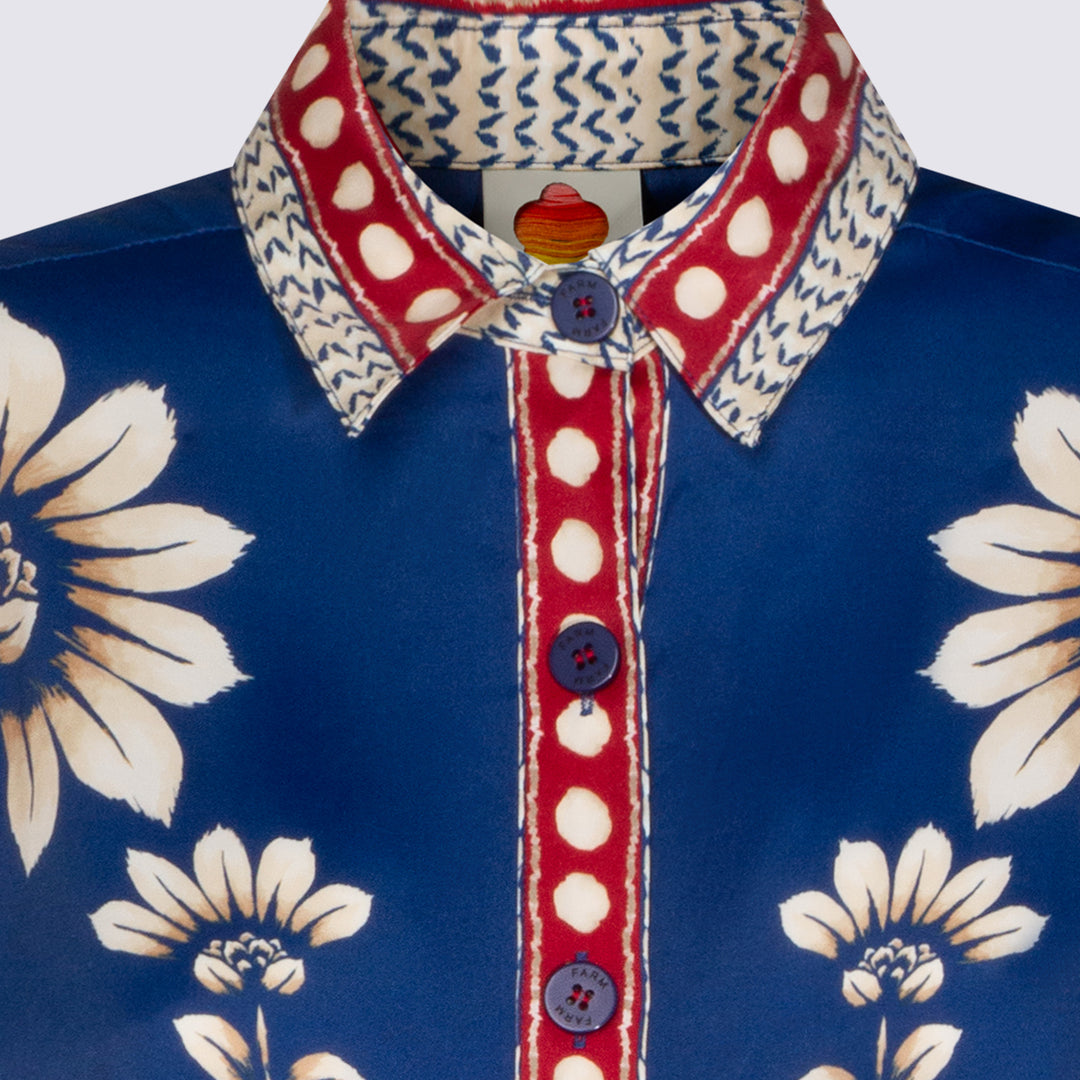 Farm Rio Shirts - LUNA BLUE | 4232cfa24826c69925318518e988721407a0a06d