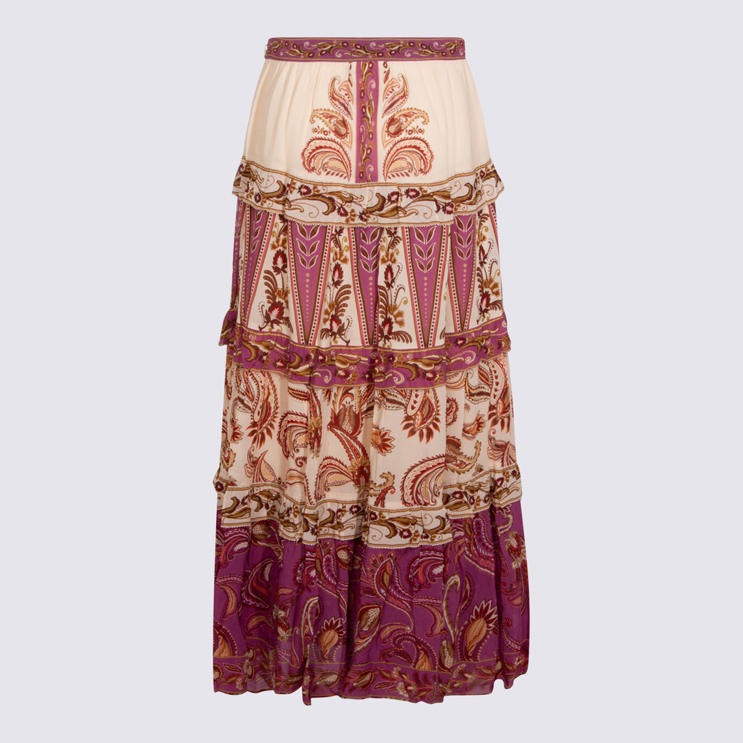 Farm Rio Skirts - DELICATE AINIKA SAND | 29607afe14e938daf020c13ed794bc10962258c6