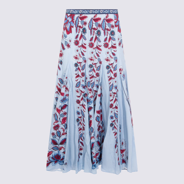 Farm Rio Skirts - MARCELLE SOFT BLUE | 947e207de338a1682d136659a7484b2cfd3ea939