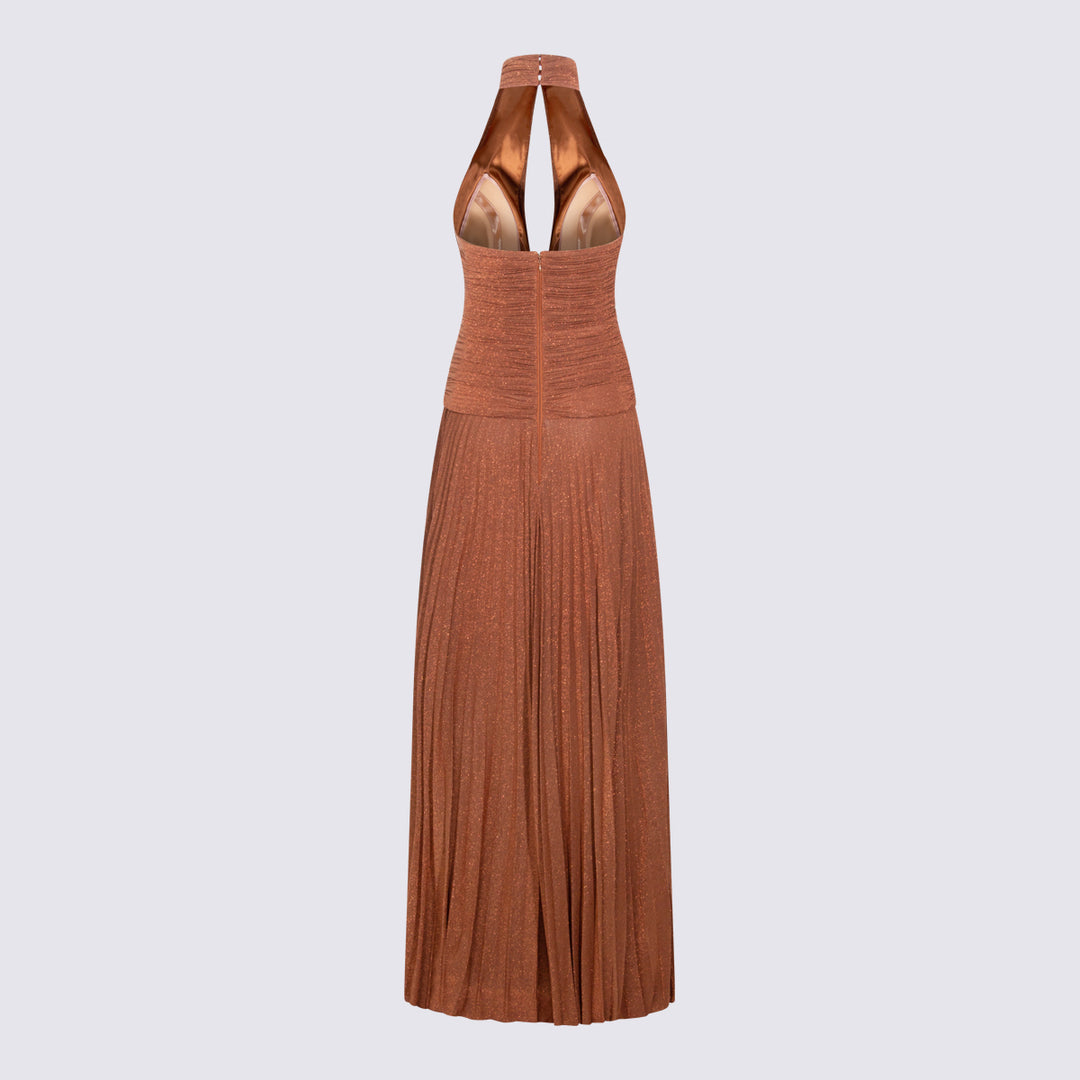 Elisabetta Franchi Dresses - Brown | 1876229e632615edb94406c7edcda127c1e7214c