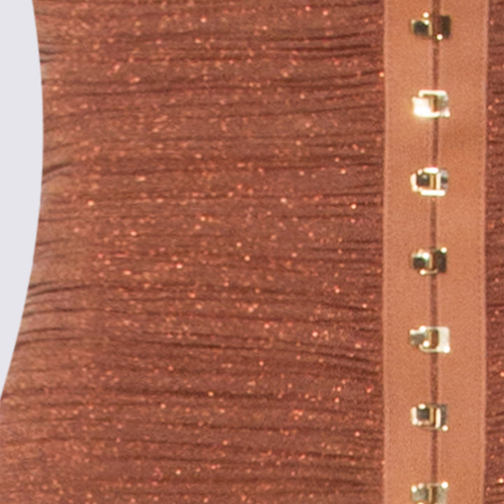 Elisabetta Franchi Dresses - Brown | 597e91dfd24e57c4c76dac3cc593880a50db8112