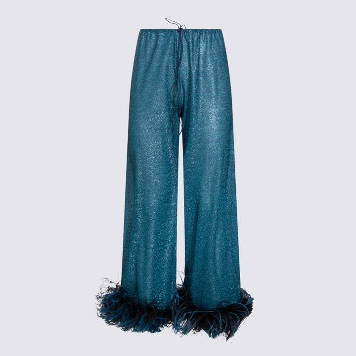 Oseree Trousers - PEACOCK | 283ebb877e7a4038473f40c63b3567f7c434ab41