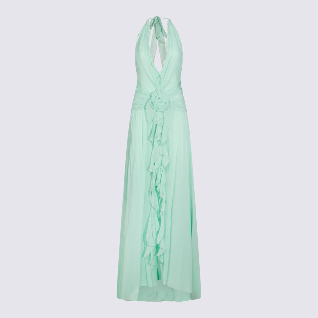 Blumarine Dresses - GREEN LILY | b0dcd68184a9a6911fb1124908963648a62e6c09
