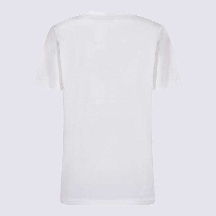 Blumarine T-shirts and Polos - NATURAL WHITE/CRYSTA | 80cd947166dc2268eb0e442aecb2ccc1e5b60b49