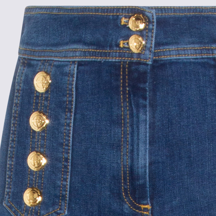 Elisabetta Franchi Jeans - Blue and green | 0008471823adabe835ef81ecfde3c57dc08374e7